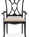 Charleston - Upholstered Seat Arm Chair (Set of 2)