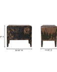 Iris - Nightstand - Distressed Black