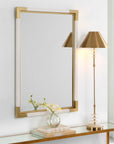 Malik - White & Gold Mirror