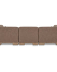 June - Lounge Modular Sectional - Dark Brown