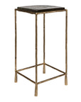 Ovard - Antiqued Accent Table - Bronze
