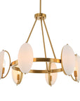 Oviform - 6 Light Round Chandelier