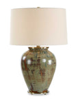 Olisa - Table Lamp - Brown Green