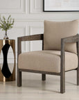 Sienna - Sand Fabric Accent Chair