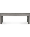 Lazarus - Outdoor Bench - Gray