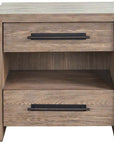 Dwell - Two Drawer Nightstand