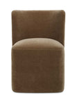 Outlook - Modern Velvet Dining Chair - Brown