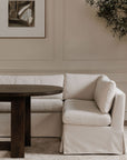 Fable - Slipcover Dining Corner Chair - Beige