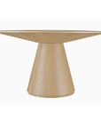 Otago - Round Dining Table - Natural / Oak