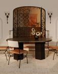 Posta - Dining Chair - Brown / Beige