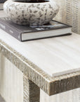 Melange - Sabre Console Table - Pearl Silver