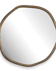 Ambrose - Indoor-Outdoor Round Mirror - Brass / Gold