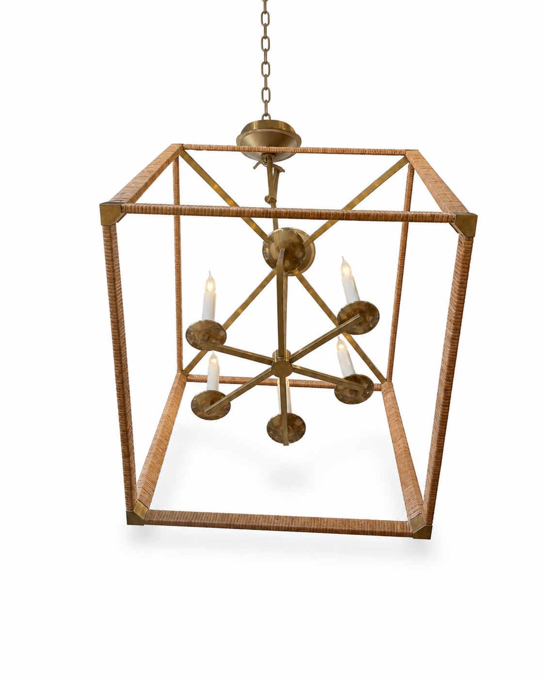 Darlana X-Large Lanter in Brass