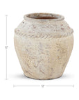 Amai - Clay Pot - White
