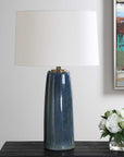 Submerged - Deep Blue Table Lamp