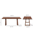 Silas - Dining Table - Walnut