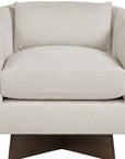 Lamar - Swivel Chair, Special Order - White / Gray