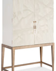 Melange - Dream Weaver Bar Cabinet - White