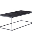 Coreene - Industrial Coffee Table - Black