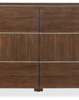 Melange - Contours Credenza - Dark Brown
