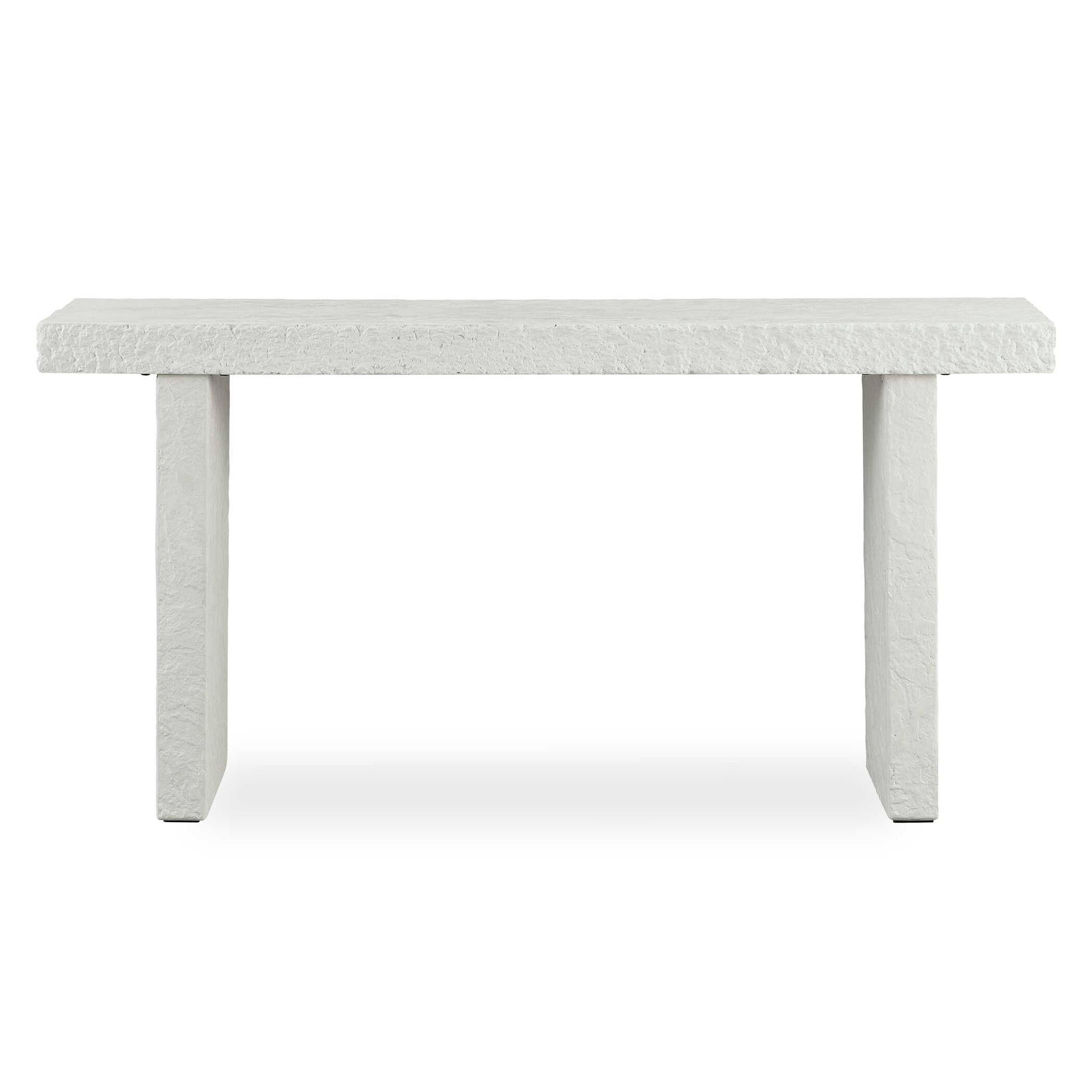 Hagan - Indoor-Outdoor Console Table - Limestone
