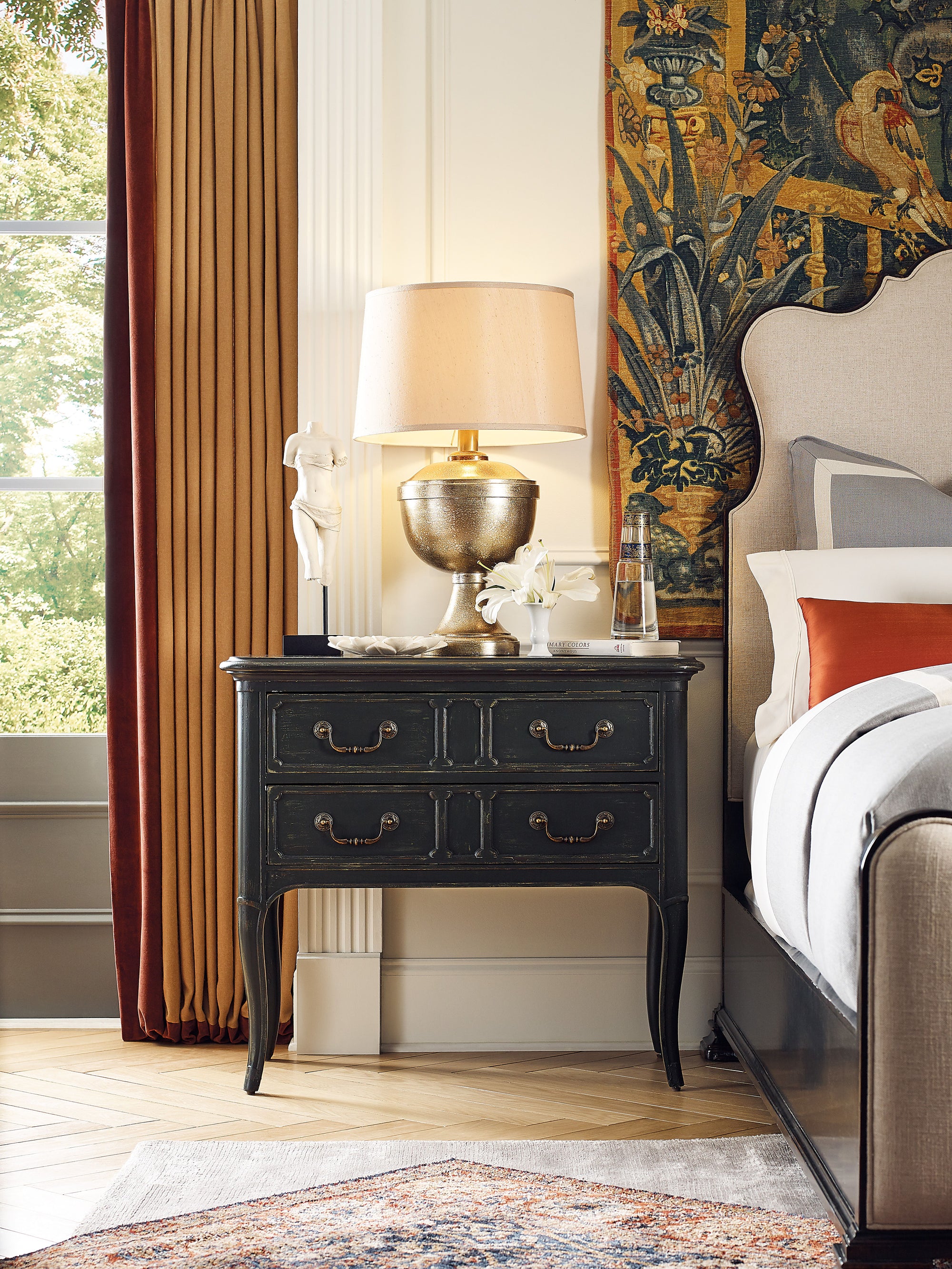 Charleston - Two-Drawer Nightstand