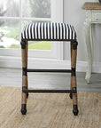 Braddock - Backless Counter Stool - Black